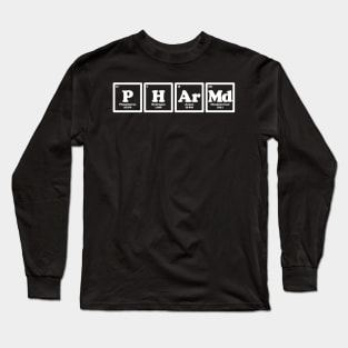 PharmD Periodic Table Long Sleeve T-Shirt